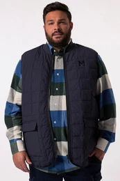 Steppweste Men+ Steppweste Collegekragen bis 8 XL