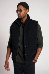 Steppweste Cordweste Stepp Zipper warmes Futter