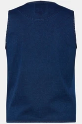 JP1880 Steppweste Jeansweste FLEXNAMIC Blau/Dunkelblau