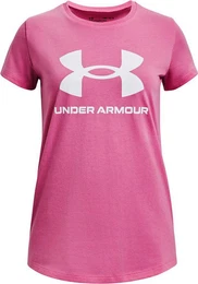 Kurzarmshirt UA G SPORTSTYLE LOGO SS PINK EDGE