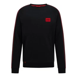 Sweatshirt Badge Sweatshirt mit aufgedrucktem Markenlogo auf der Vorderseite