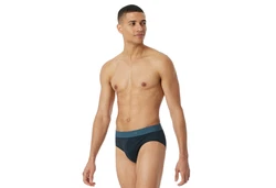 Schiesser Slip Herren Rio-Slip Serie 95/5 (3er Pack) Dunkelblau/Blau/Türkis