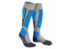 FALKE Skisocken SK2 Grau/Hellblau/Blau/Dunkelblau