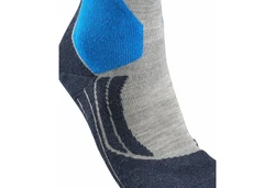 FALKE Skisocken SK2 Grau/Hellblau/Blau/Dunkelblau