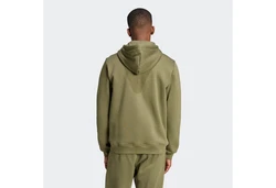 ADIDAS ORIGINALS Sweatjacke 'Trefoil Essentials' Dunkelgrün/Khaki