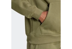 ADIDAS ORIGINALS Sweatjacke 'Trefoil Essentials' Dunkelgrün/Khaki