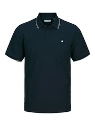 JACK & JONES Poloshirt JJEAUSTIN Dunkelblau/Blau