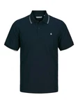 JACK & JONES Poloshirt JJEAUSTIN Dunkelblau/Blau