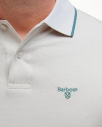 Barbour Poloshirt Polo Cornsay Beige/Khaki/Braun