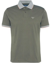 Barbour Poloshirt Polo Cornsay Dunkelgrün/Grün