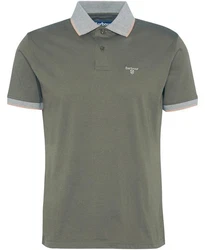Barbour Poloshirt Polo Cornsay Dunkelgrün/Grün