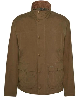 Barbour Funktionsjacke Sander Khaki/Dunkelgrün/Braun