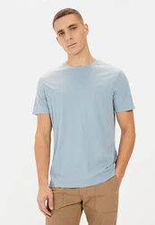CAMEL ACTIVE T-Shirt Hellblau/Blau