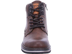 TOM TAILOR Winterboots TEX Schnürstiefel Braun/Dunkelbraun/Beige