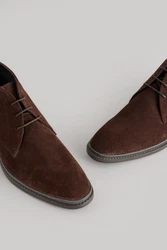 Next Velourslederstiefel Braun/Dunkelbraun