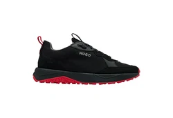 HUGO Sneaker Kane Runn Rot/Schwarz/Grau