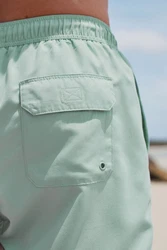 Next Badeshorts Basis-Badeshorts ohne Logo Grün/Hellgrün/Türkis/Hellblau
