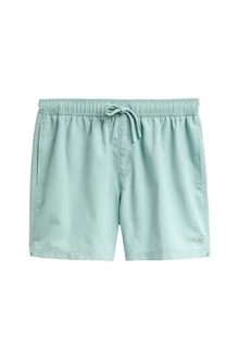 Next Badeshorts Basis-Badeshorts ohne Logo Grün/Hellgrün/Türkis/Hellblau