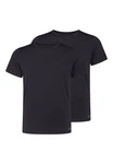 sloggi EVER Ease Unterhemd / Shirt Kurzarm Schwarz/Dunkelgrau/Dunkelblau
