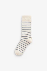 Next Bandeau-Bikini-Top Kurzsocken Gemusterte Socken im 5er-Pack 