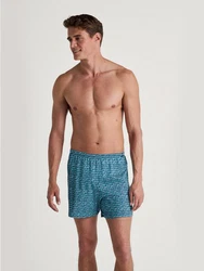 Calida Prints Herren Shorts Blau/Türkis