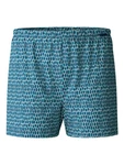 Calida Prints Herren Shorts Blau/Türkis