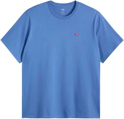 Levi's Big & Tall Shirt 'Original Housemark Tee' Blau/Hellblau