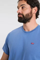 Levi's Big & Tall Shirt 'Original Housemark Tee' Blau/Hellblau