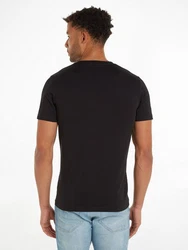 Calvin Klein Jeans T-Shirt DISRUPTED OUTLINE MONOLOGO TEE Schwarz