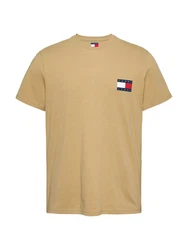 Tommy Jeans T-Shirt 'ESSENTIAL' Khaki