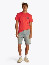 Tommy Jeans T-Shirt 'ESSENTIAL' Rot