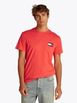 Tommy Jeans T-Shirt 'ESSENTIAL' Rot