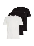 Tommy Jeans T-Shirt TJM XSLIM 3 PACK TEE Schwarz