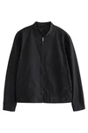 Next Bomberjacke Blouson Schwarz/Dunkelgrau
