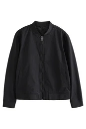 Bomberjacke Blouson aus Baumwollstretch (1-St)