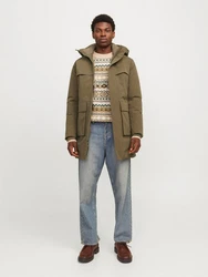 Jack & Jones Kurzjacke Braun/Dunkelgrün/Khaki/Beige