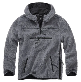Brandit Teddyfleece Worker Pullover Dunkelgrau/Hellgrau/Grau/Schwarz/Dunkelblau