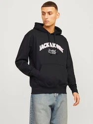 JACK & JONES Sweatshirt JORBRONX Schwarz/Hellblau/Dunkelblau
