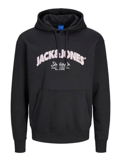 JACK & JONES Sweatshirt JORBRONX Schwarz/Hellblau/Dunkelblau JACK & JONES Sweatshirt JORBRONX Schwarz/Hellblau/Dunkelblau