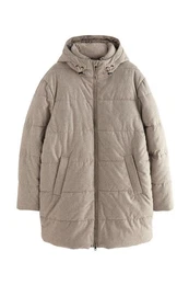 Steppmantel Donegal-Puffer-Steppmantel aus Wollmischung (1-tlg)