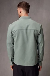 Next Hemdjacke aus Jersey Grün/Hellgrün/Hellgrau/Dunkelgrün/Hellblau