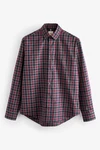 Next Businesshemd Button-Down-Oxford-Hemd Rot/Lila/Gelb/Mischfarben