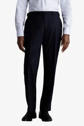 Next Stoffhose Signature Slim Fit Motion Flex-Bund Dunkelblau/Hellblau/Blau