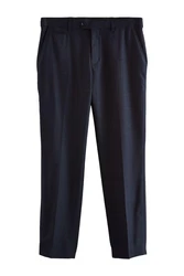 Next Stoffhose Signature Slim Fit Motion Flex-Bund Dunkelblau/Hellblau/Blau