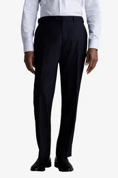 Stoffhose Signature Slim Fit Wollhose mit Motion Flex-Bund (1-tlg)