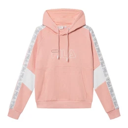 Kapuzensweatshirt Jacinda Taped Hoody mit prgnanten Tape Prints an der Seite