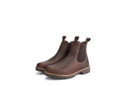Travelin' Romsdal Men Chelseaboots dunkelbraun