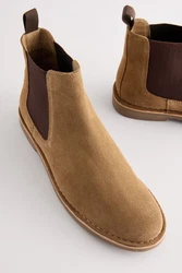 Next Chelsea Boots Chelseaboots Braun/Beige