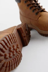 Next Lederstiefel zum Schnüren (1-tlg) 