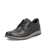 Rieker Schnürschuh Schwarz/Grau/Dunkelgrau
